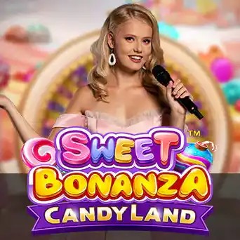 Sweet Bonanza CandyLand logo – Live Dealer by Pragmatic Play at Oscarspin