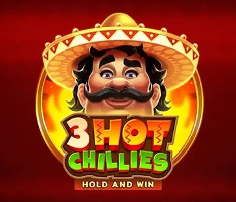 3 Hot Chillies slot visual from 3 Oaks Gaming available on oscarspingermany.com