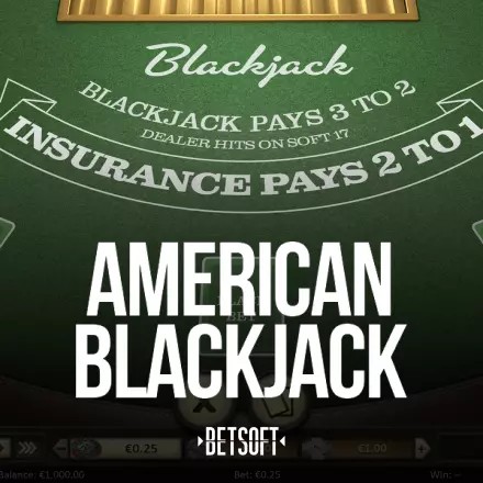 American Blackjack – slot by Betsoft Gaming, featured at oscarspingermany.com