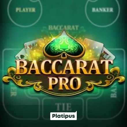 Baccarat PRO logo by Platipus Oscarspin