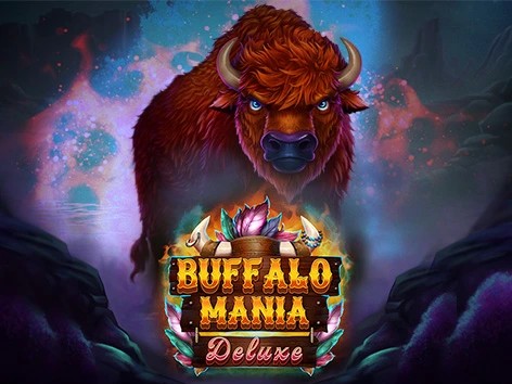 Buffalo Mania Deluxe logo by Light & Wonder at Oscarspin