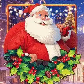 Christmas Wheel slot icon by KA Gaming, available at Oscarspin