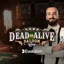 Dead or Alive: Saloon by Evolution, showcased at oscarspingermany.com – game logo