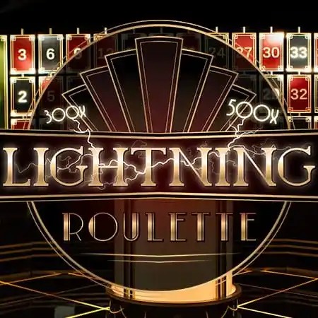 Lightning Roulette by Evolution, showcased at oscarspingermany.com – game logo