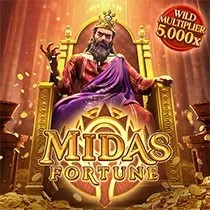 Midas Fortune online game logo by PG Soft on oscarspingermany.com