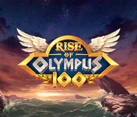 Official Slots logo: Rise of Olympus 100 by Play'n GO at Oscarspin